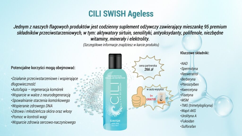 CILI by design - produkt flagowy swish ageless