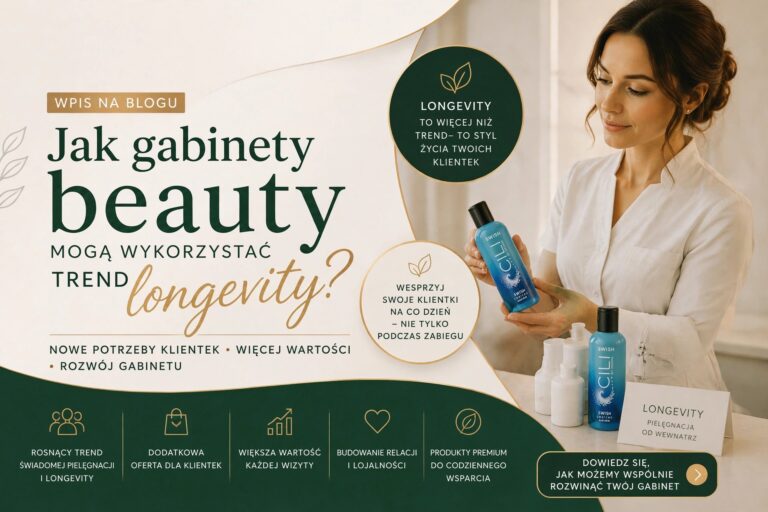 Jak gabinety beauty mogą wykorzystać trend longevity